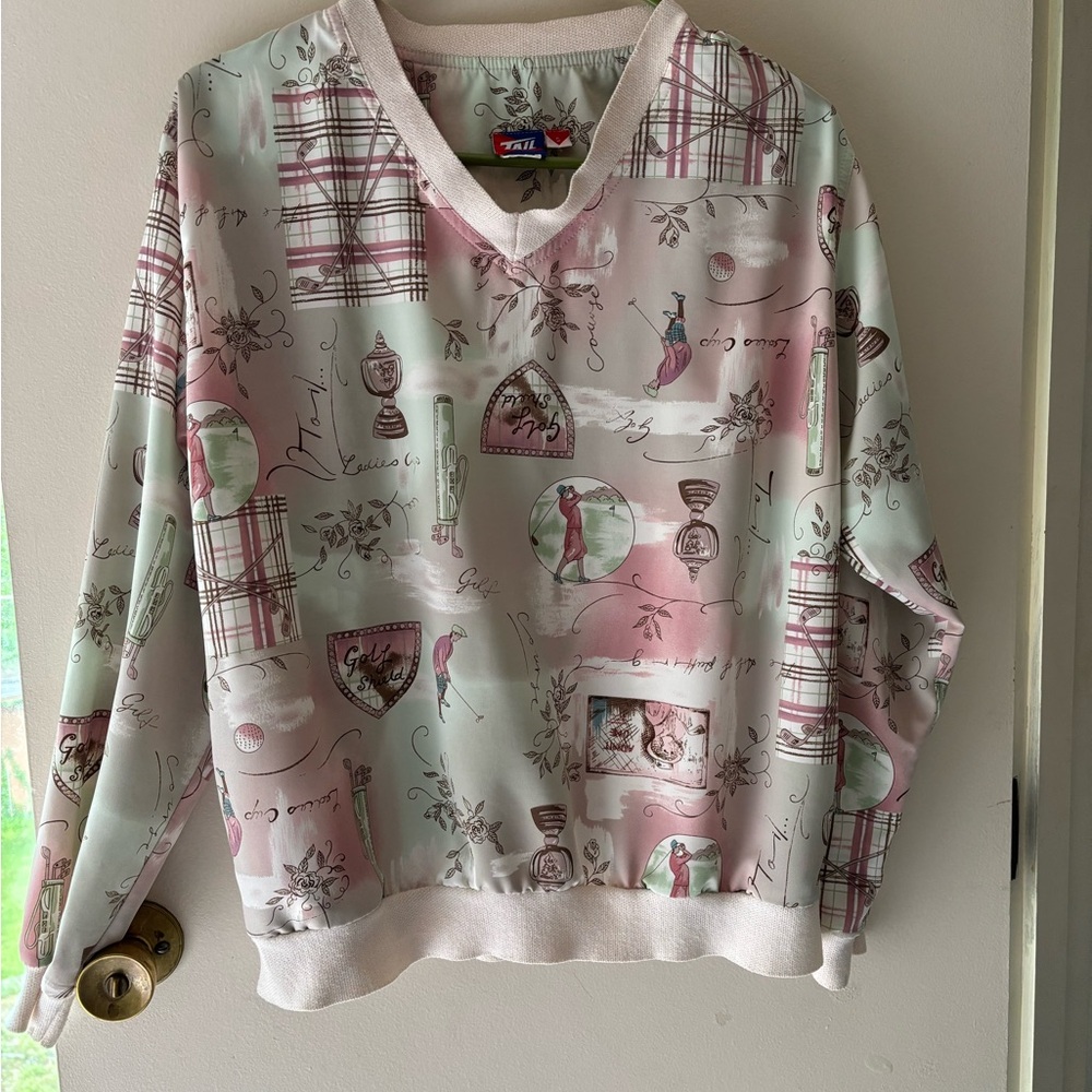 Tail women golf top size s EUC